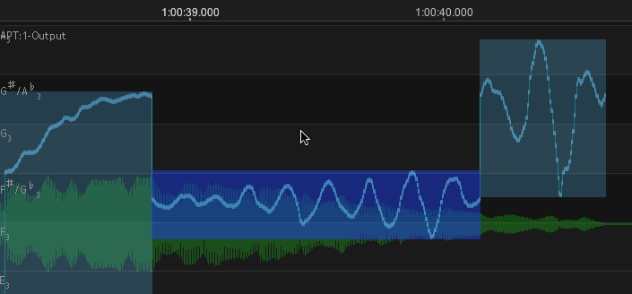 APT Pitch block dragged down